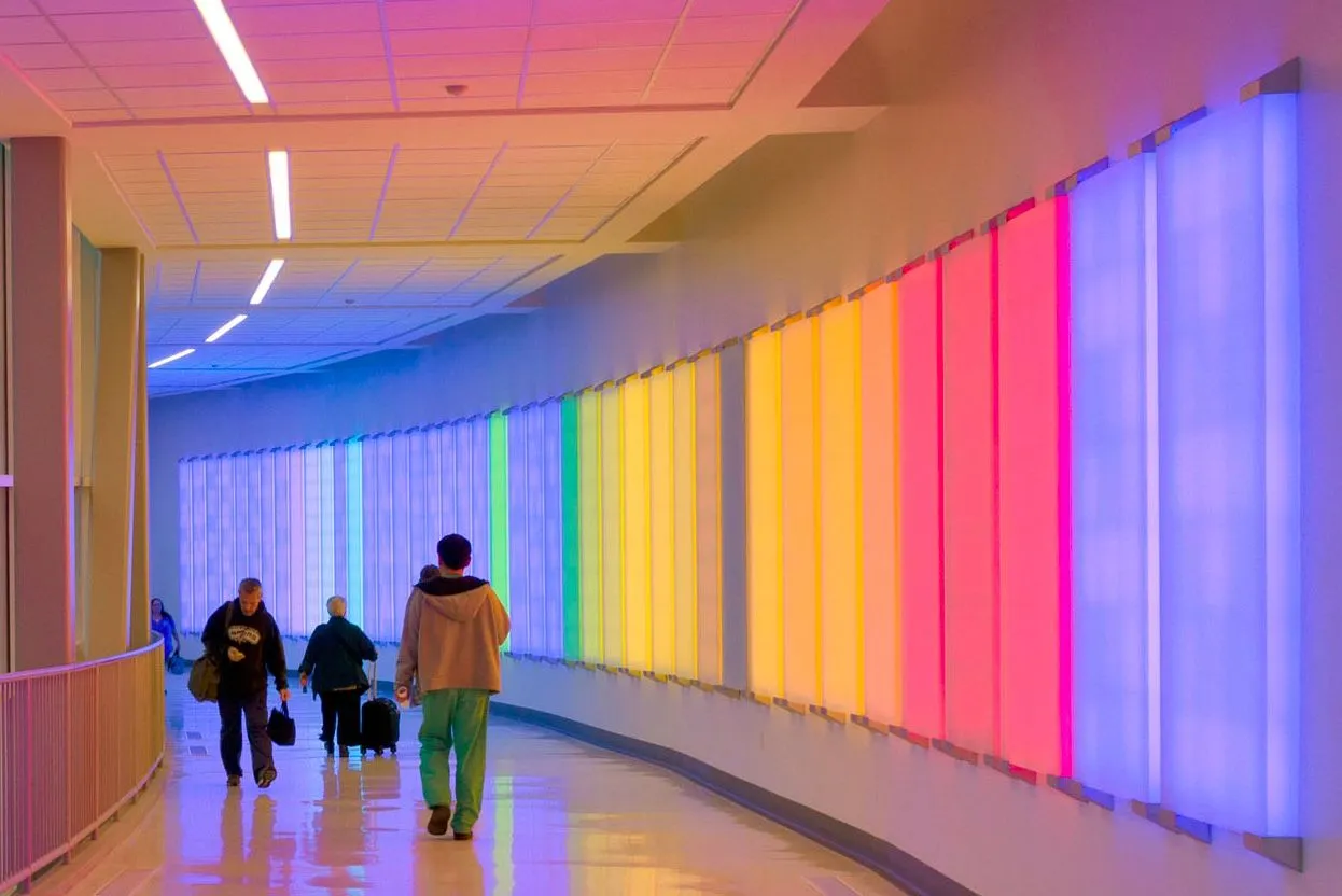 Terapia de luz en un espacio abierto, de Activate The Space