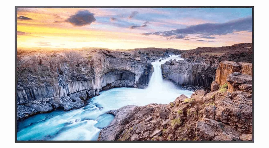 Smart TV Samsung Tizen QHB Series para señalización digital