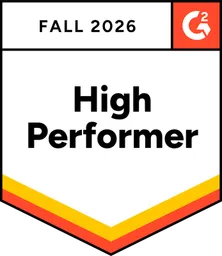 G2 High Performer, otoño de 2026