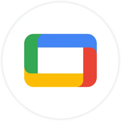 Logotipo de Google TV