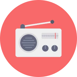 Radio en directo en señalización digital