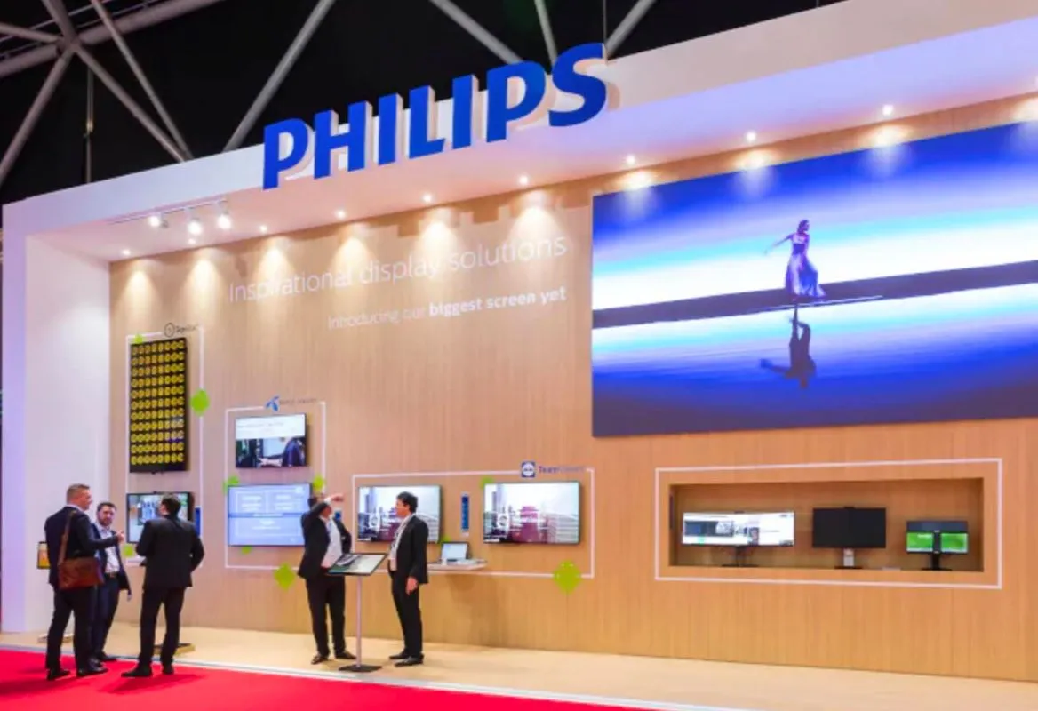 Pantallas de señalización digital de Philips
