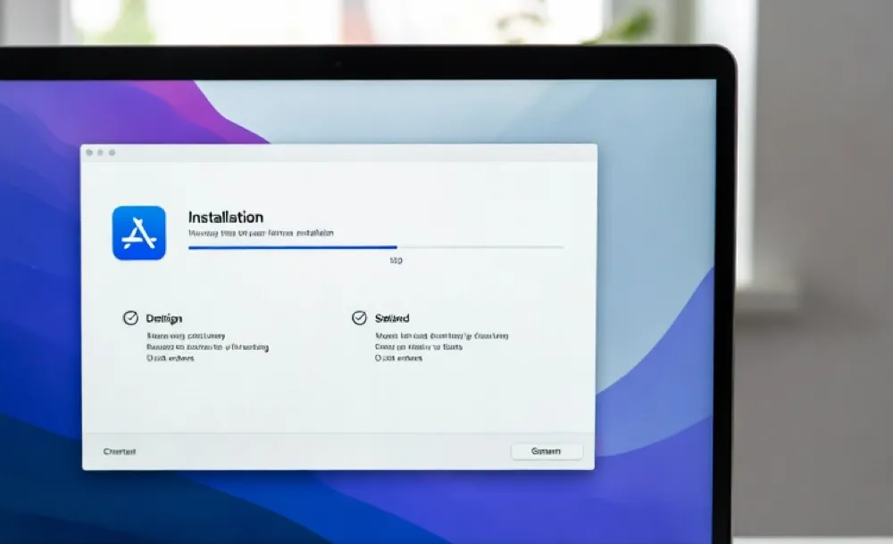 La app de Play instalándose en un Mac