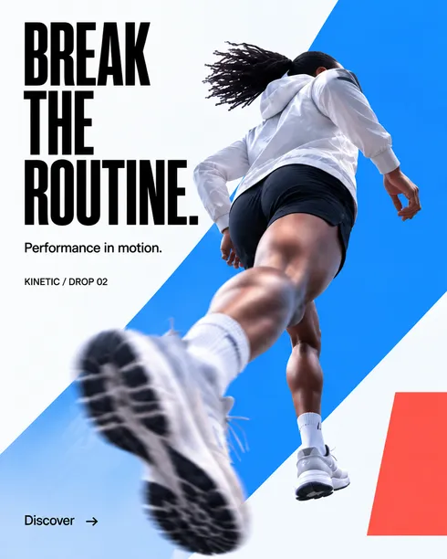 Tableta con una campaña deportiva