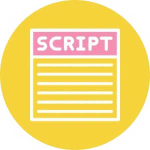 Trabajar con scripts en el plugin Sitio web