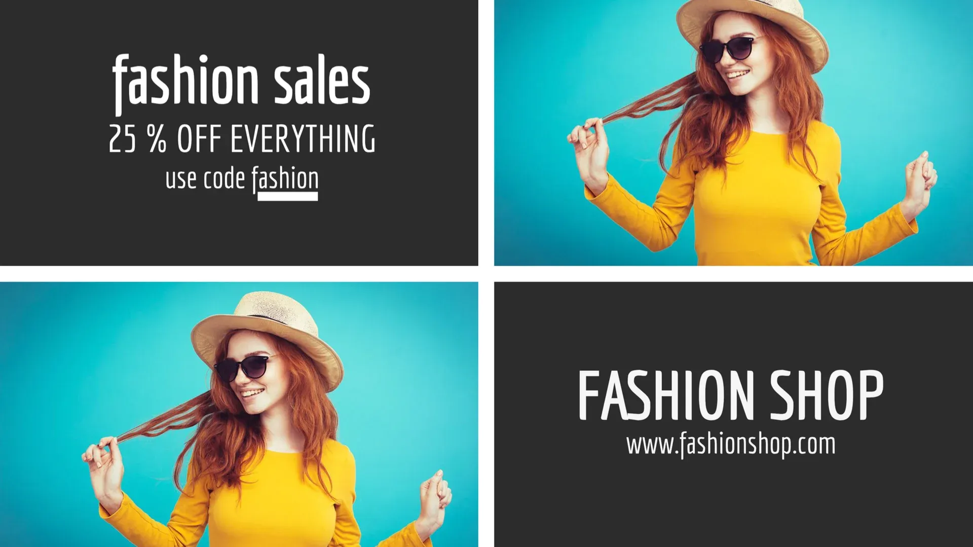 Tu tienda de moda: plantilla de señalización digital para Comercio minorista